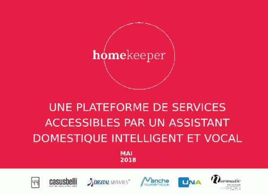 Le projet HomeKeeper apparait dans Ouest France